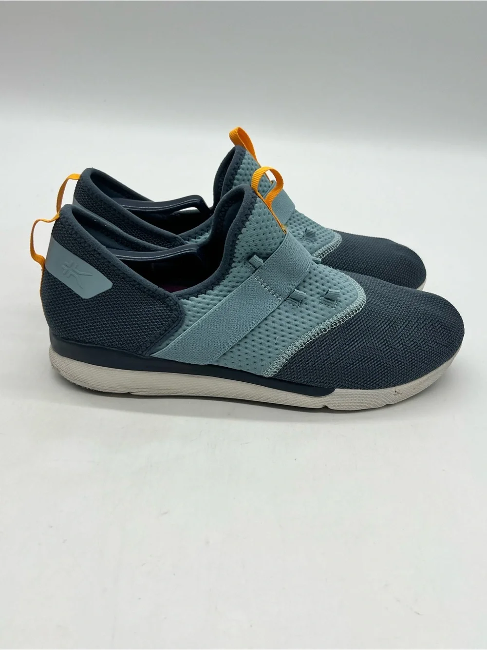 Kuru Pivot Womens Size 10.5 Medium Blue Mesh Slip On Comfort Sneakers Shoes